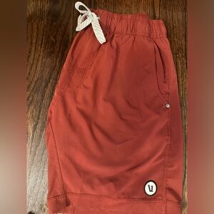 New Vuori Men’s Kore lined shorts.